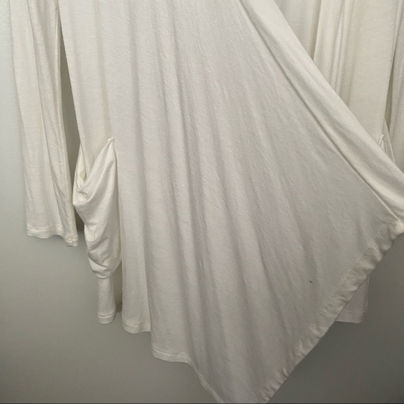 Draped Long Sleeve Top - Picture 2 of 4